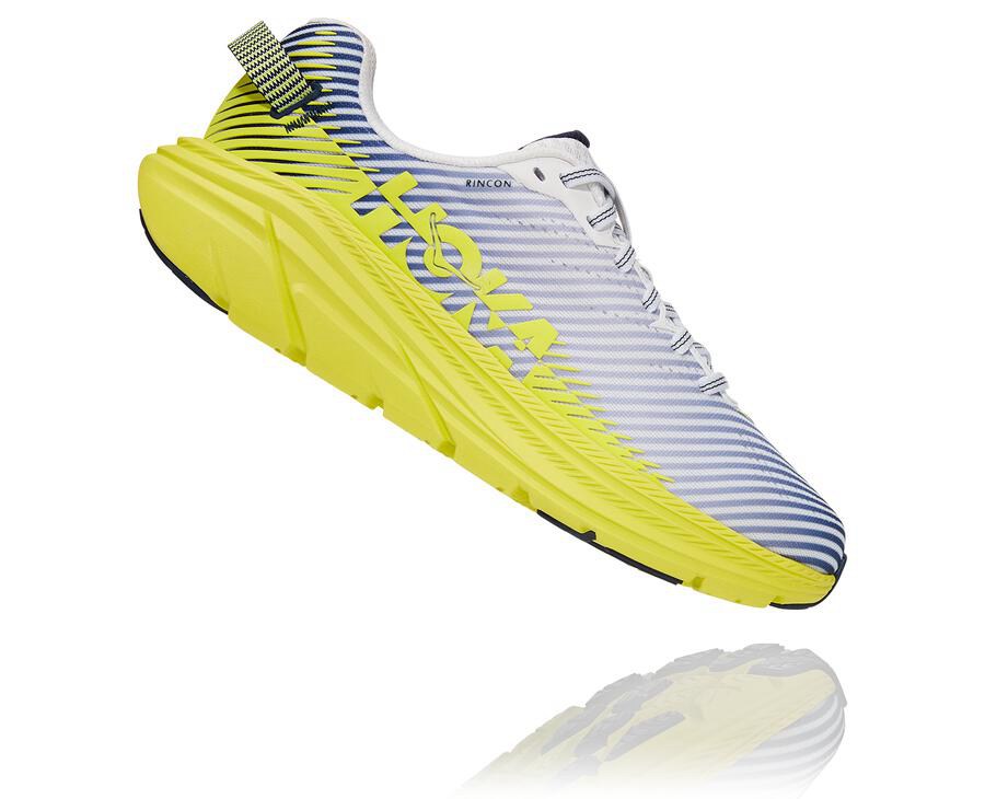 Tenis Hoka One One Mujer Blancos/Azules - Rincon 2 - JEOY90813